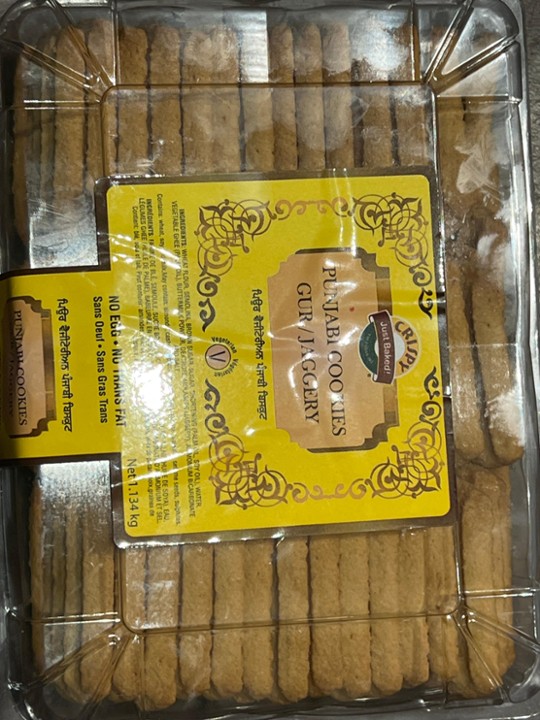 Crispy Punjabi Cookies (Gur)