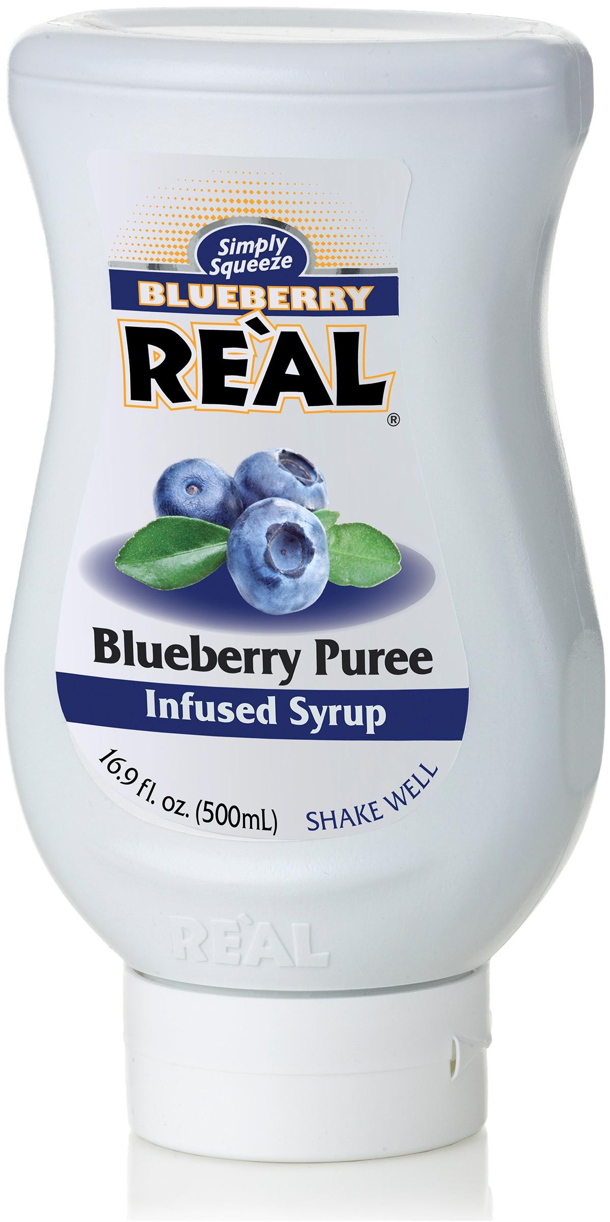 Real Blueberry Puree Infused Syrup 500ml