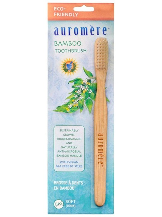 Auromere Medium Bamboo Toothbrush