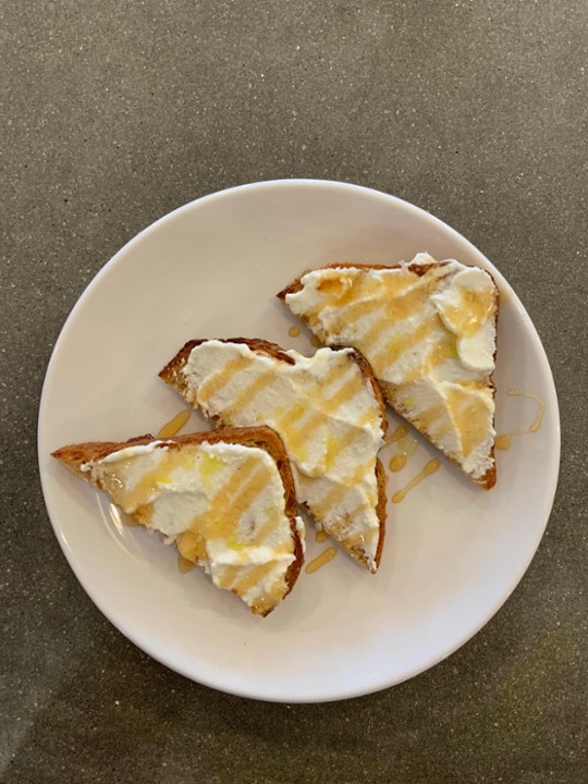 Ricotta + Honey Toast