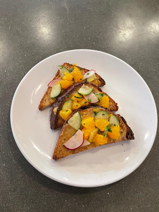 Miso & Orange Toast