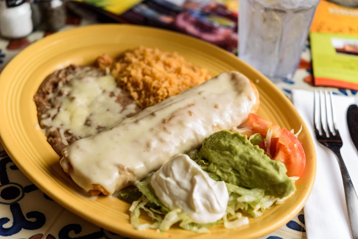 Chimichanga Lunch