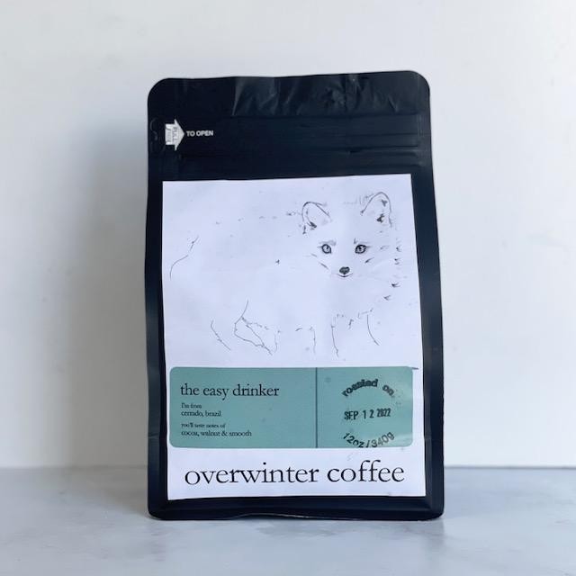 12 Oz. Bag of Overwinter Coffee Beans