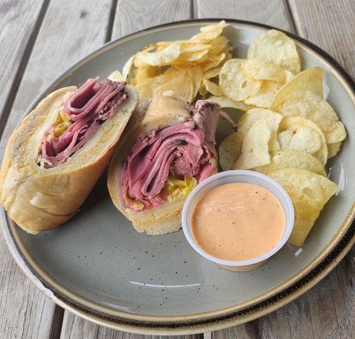 Weekly Special: Hot Pastrami Sandwich