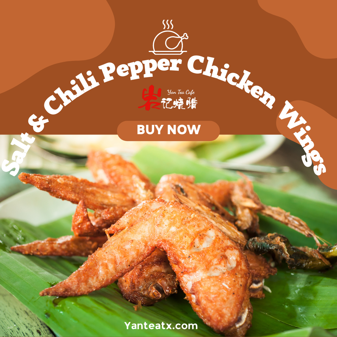Chicken Wing W/Salt & Pepper (8)