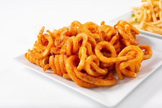J8 Curly fries