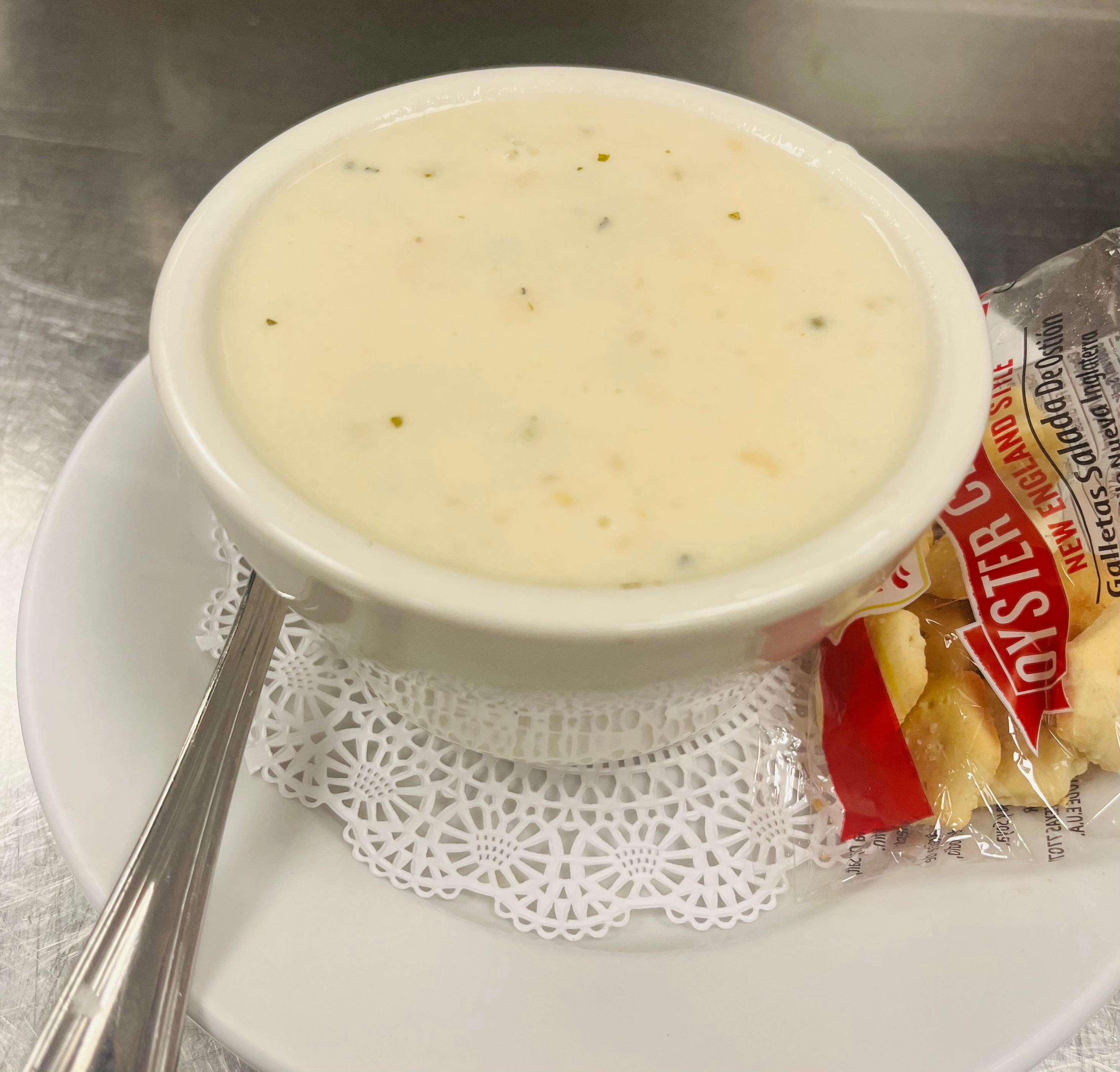 Cup White Chowder