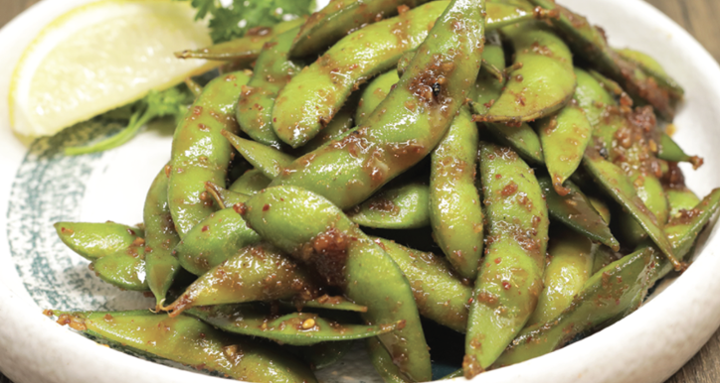 GARLIC EDAMAME