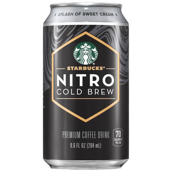 Starbucks Nitro Cold Brew Splash of Sweet Cream