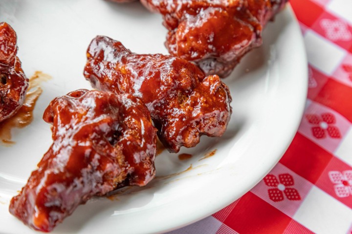 New! 6 piece Hone BBQ Wings