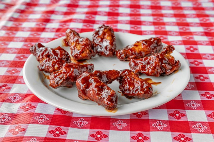 New! 12 piece Honey BBQ Wings