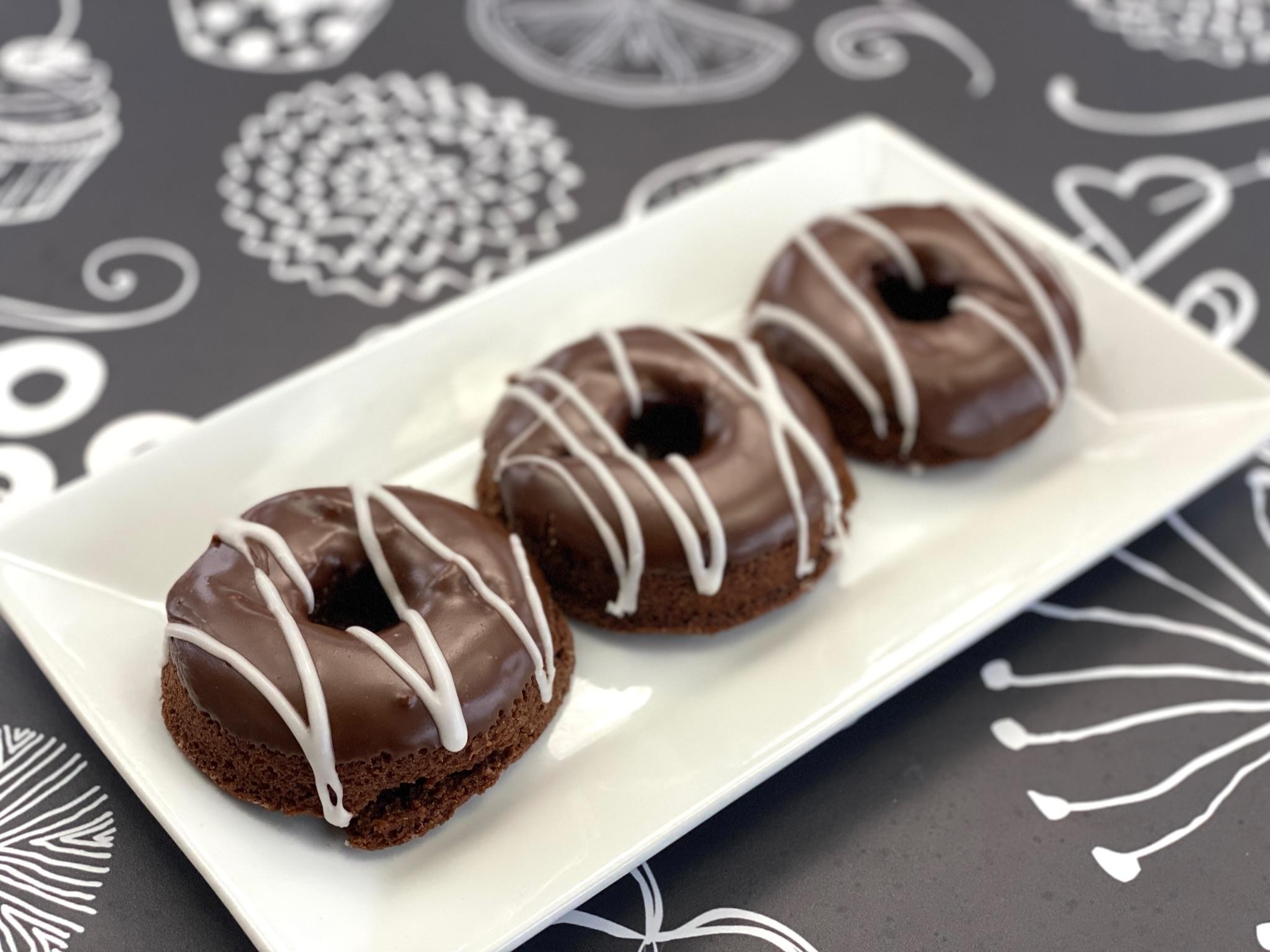 Chocolate Drizzle Donut