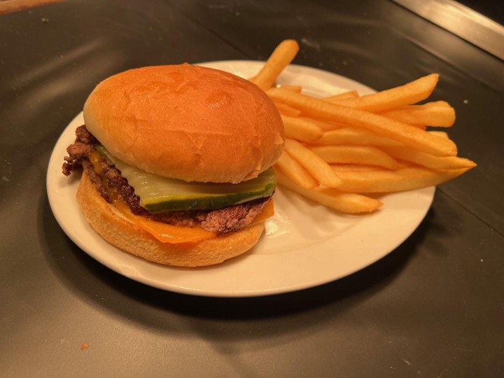 HH Kraken Stack Burger with Fries