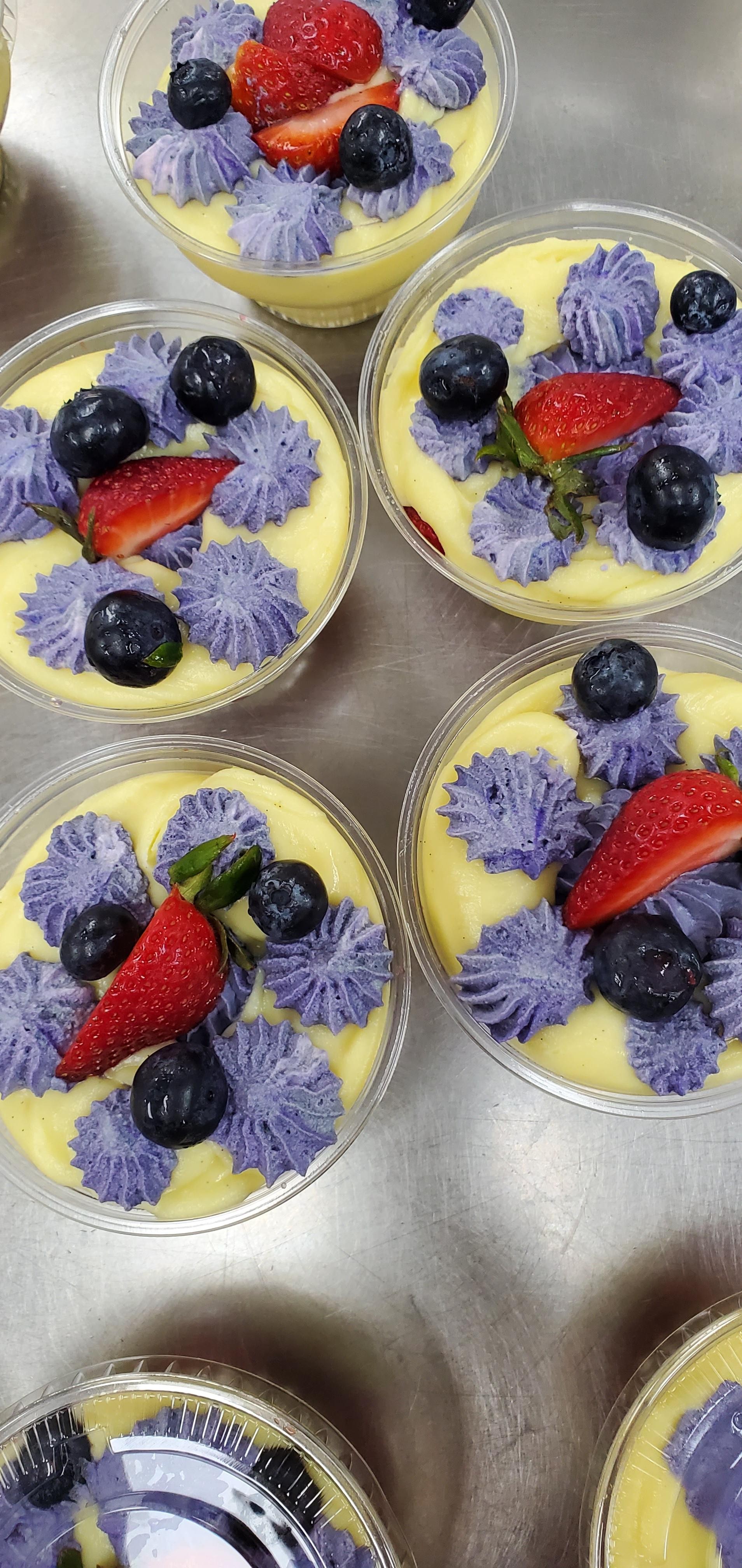 Berry Pudding Cup