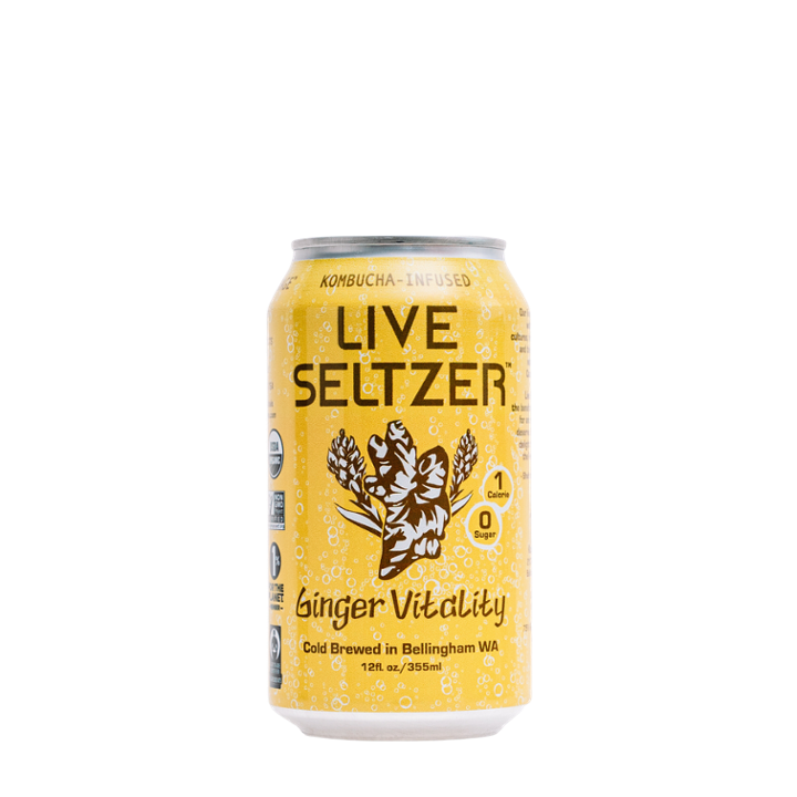 Ginger Energy LIVE Seltzer
