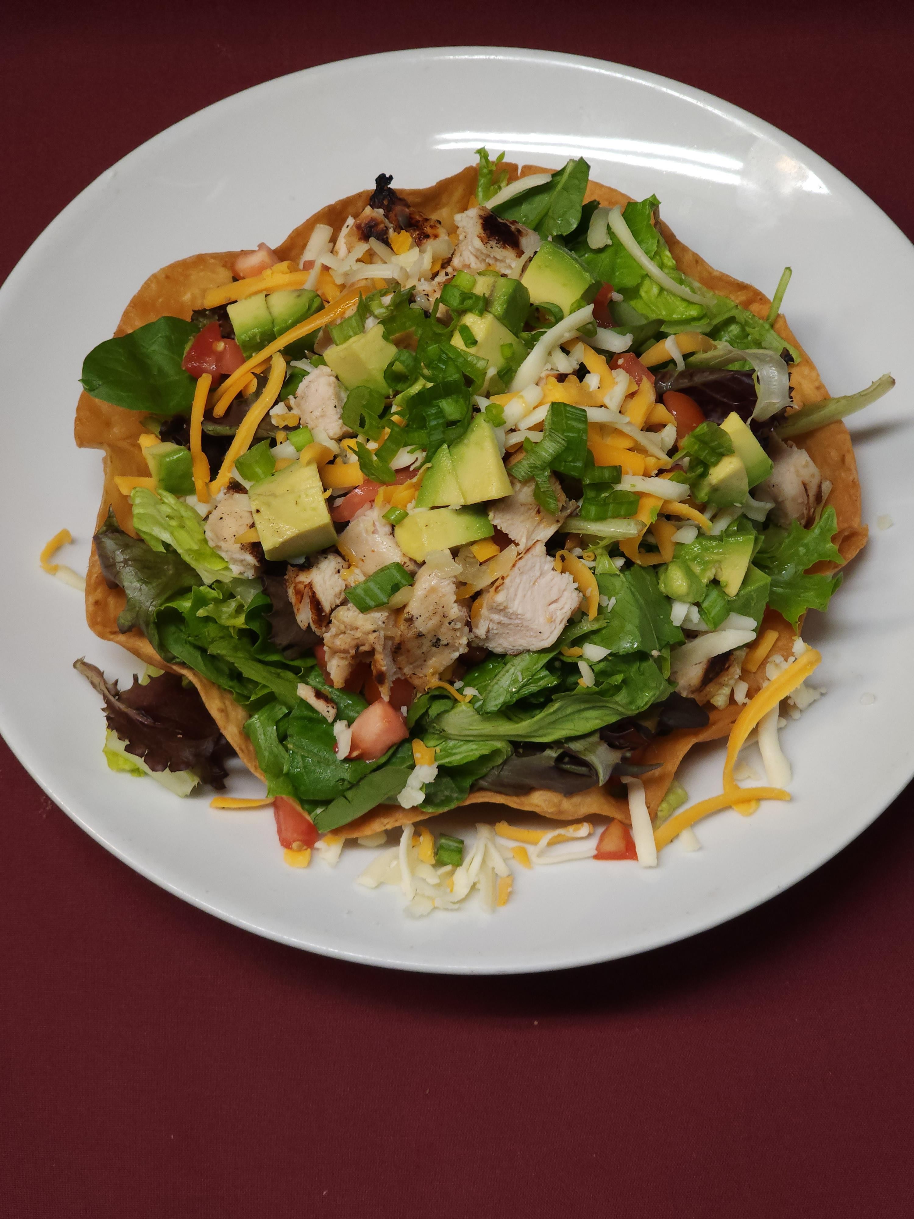 TOSTADA CHICKEN SALAD