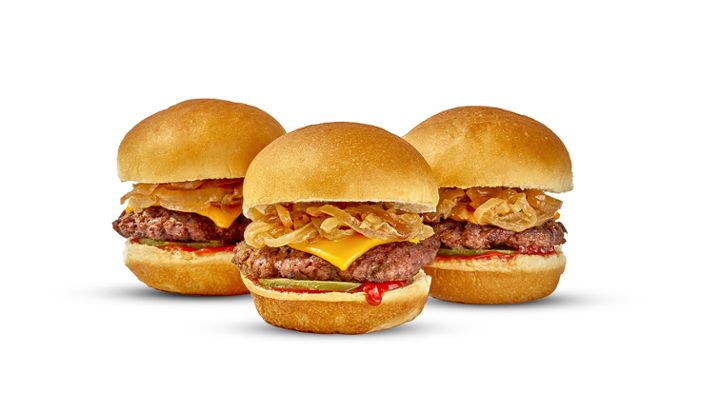 3 Mini CHZ Burgers