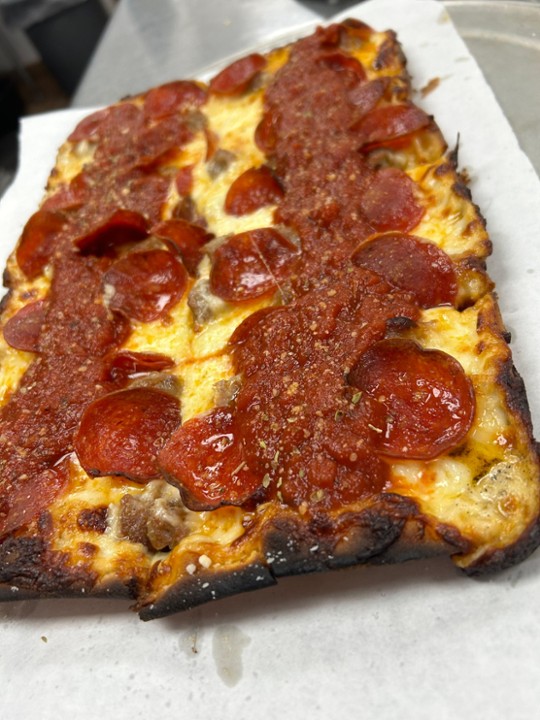 9x13 Pan Pizza--Sausage & Pepperoni