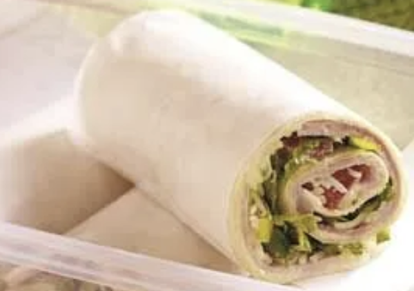 Low Carb Wrap - Turkey (Includes Pickle/ No Chips)