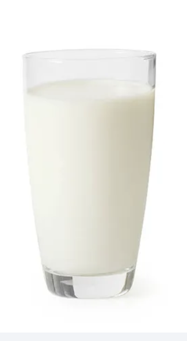 Milk 12 oz cup cold