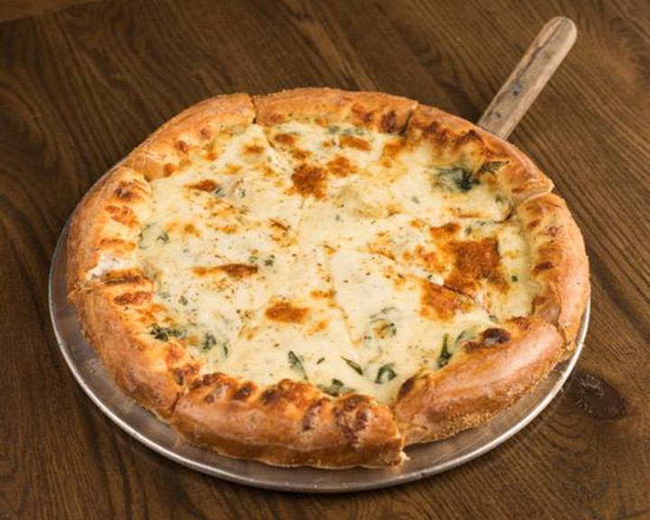 10" Spinach Artichoke Pizza