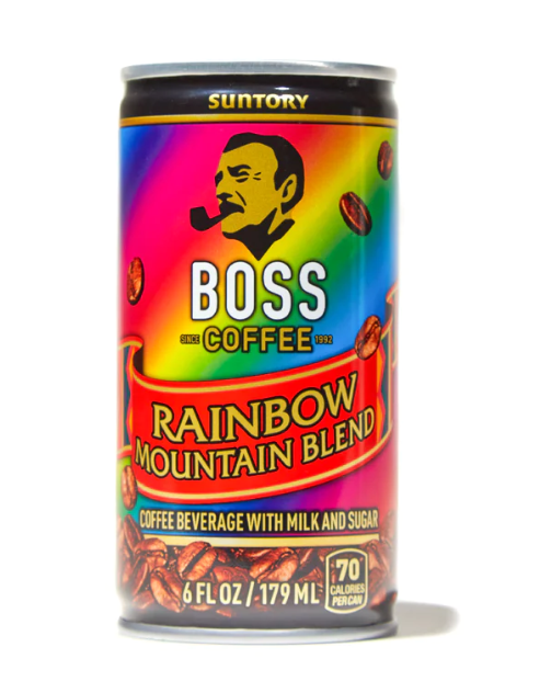 Boss Coffee Rainbow 6 oz