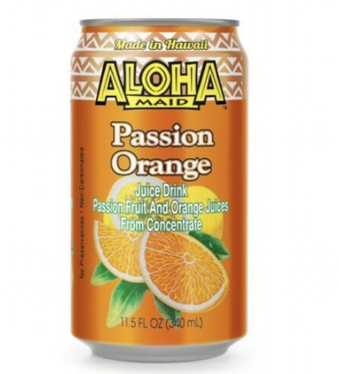 Aloha Maid Passion Orange 11.5 oz