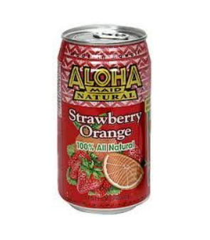 Aloha Maid Strawberry Orange 11.5 oz