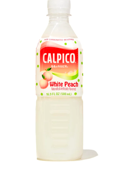 Calpico White Peach 16.9 oz (500 ml)
