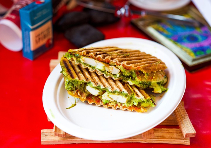 Pesto Chicken Panini