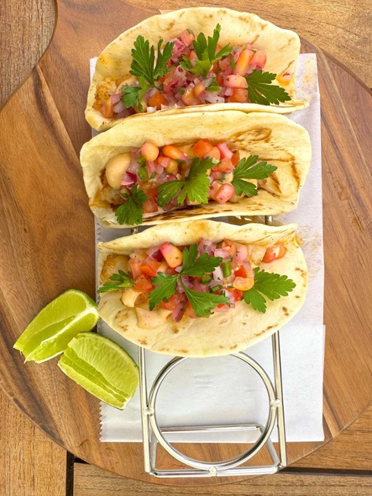 SHRIMP TACOS