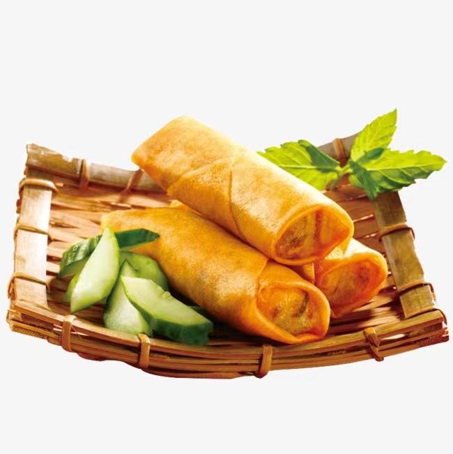 猪肉蔬菜春卷 Pork & Vegetable Spring Rolls (2pcs)