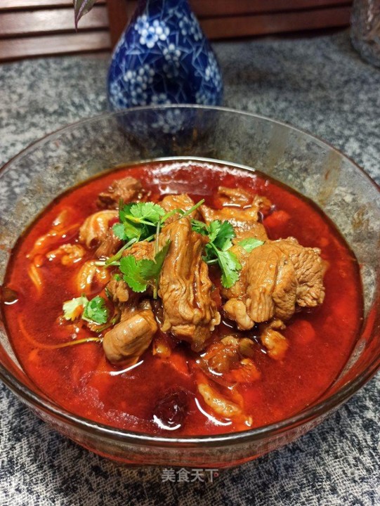 红焖羊排 Braised Lamb Chops in Brown Sauce （Spicy)(1pc)