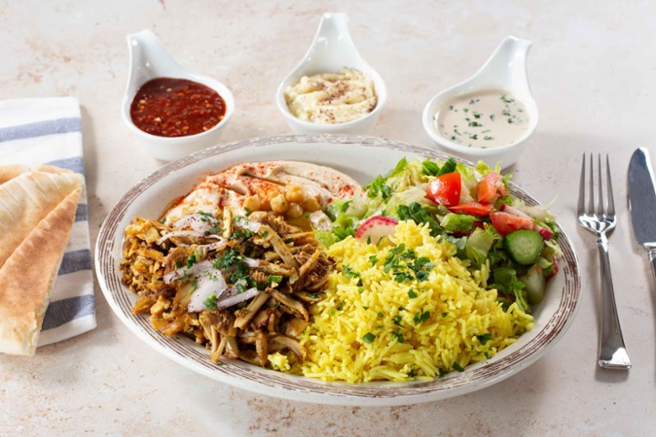 Chicken Shawarma Plate