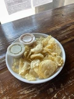 Chips with Spicy Ranch