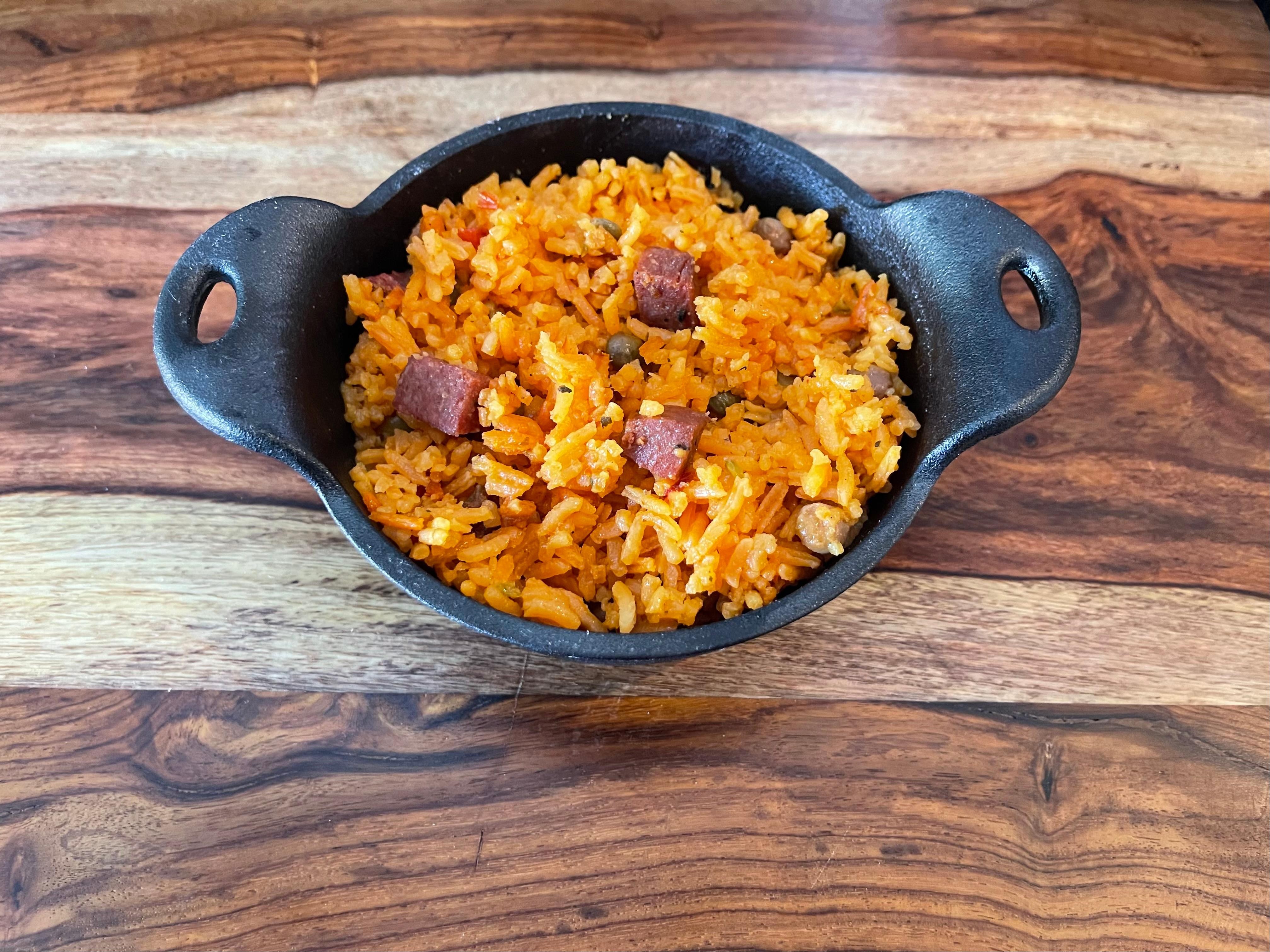 RICE N' GANDULES - A Puerto Rican Staple