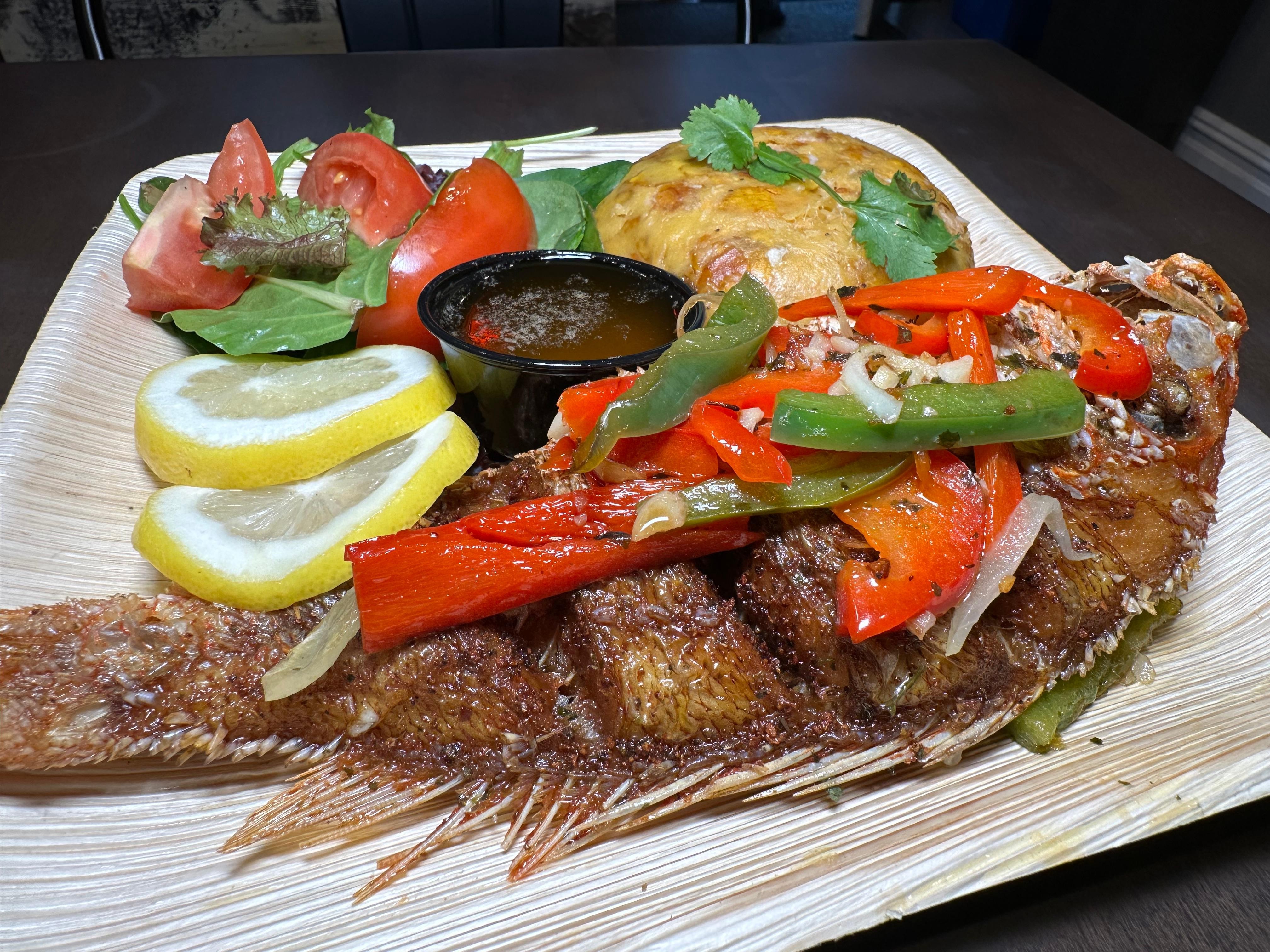 Chillo Frito / Caribbean Fried Red Snapper