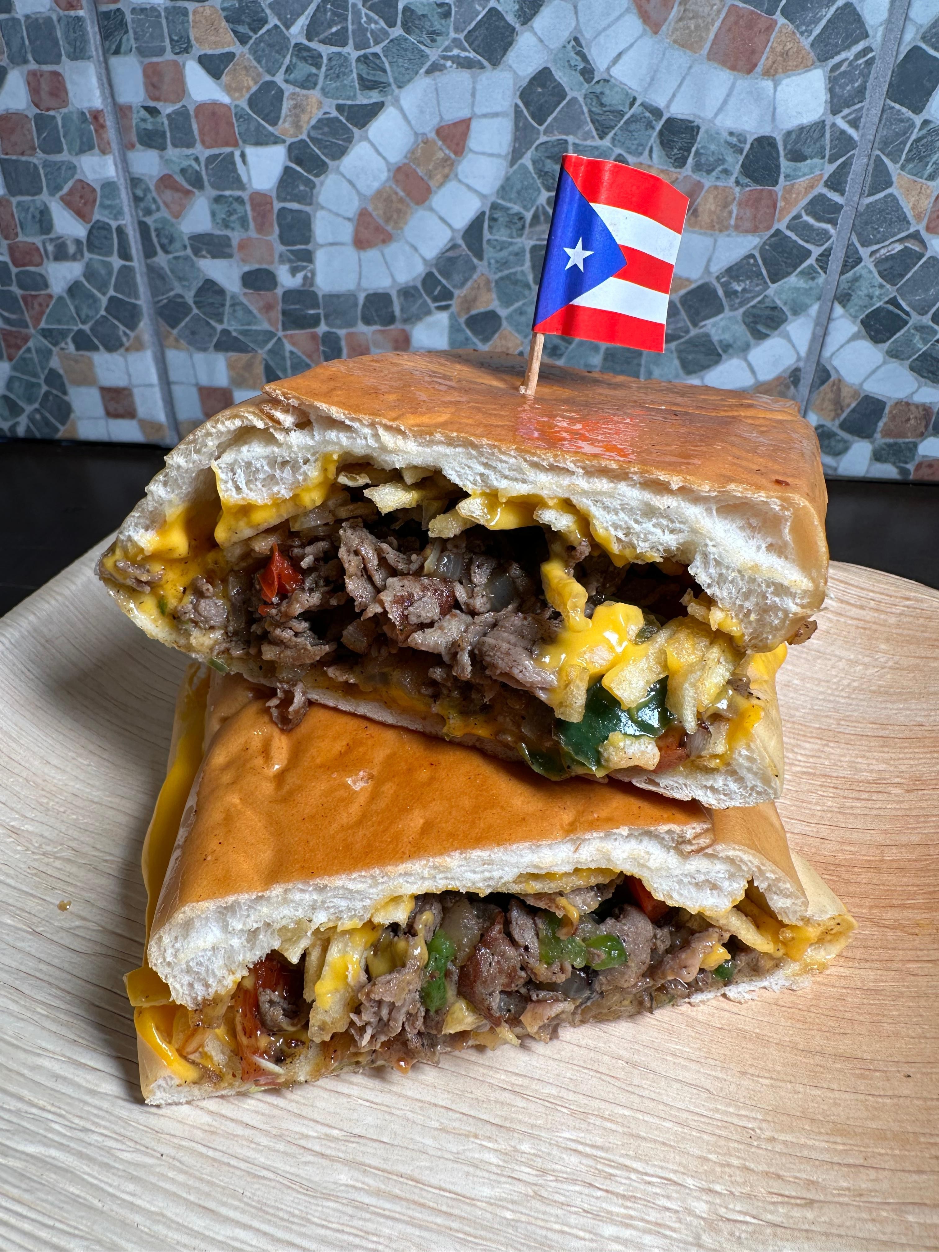 BORICUA PHILLY CHEESESTEAK