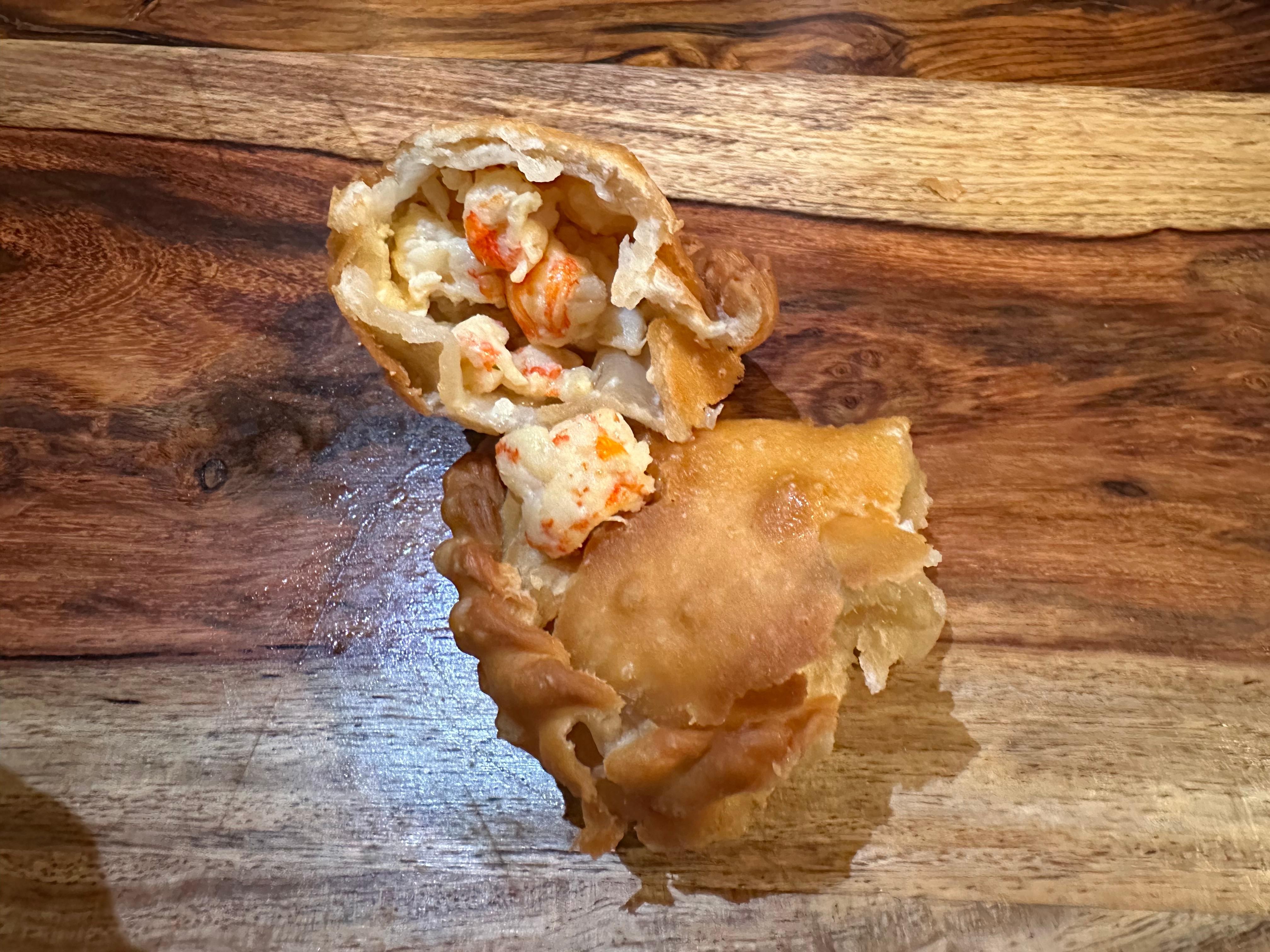 Lobster Tail Empanadilla - In a Garlic Cilantro Sauce