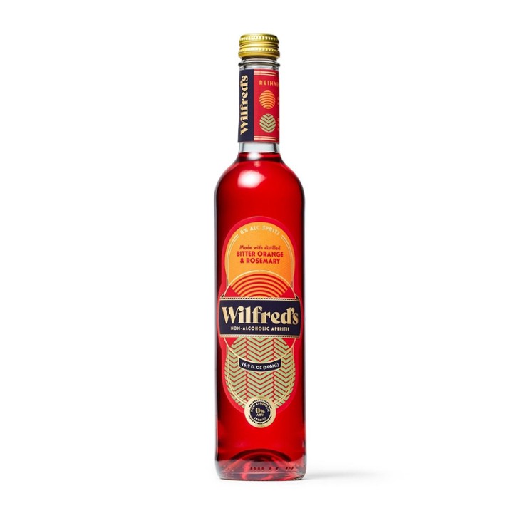 Wilfred's Non-Alcoholic Bittersweet Apritif Spirits - 500ml Bottle