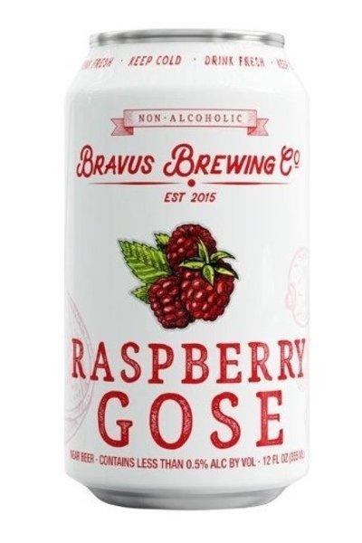 Bravus Brewing Company Non-Alcoholic Raspberry Gose - Beer - 4x 12oz Cans