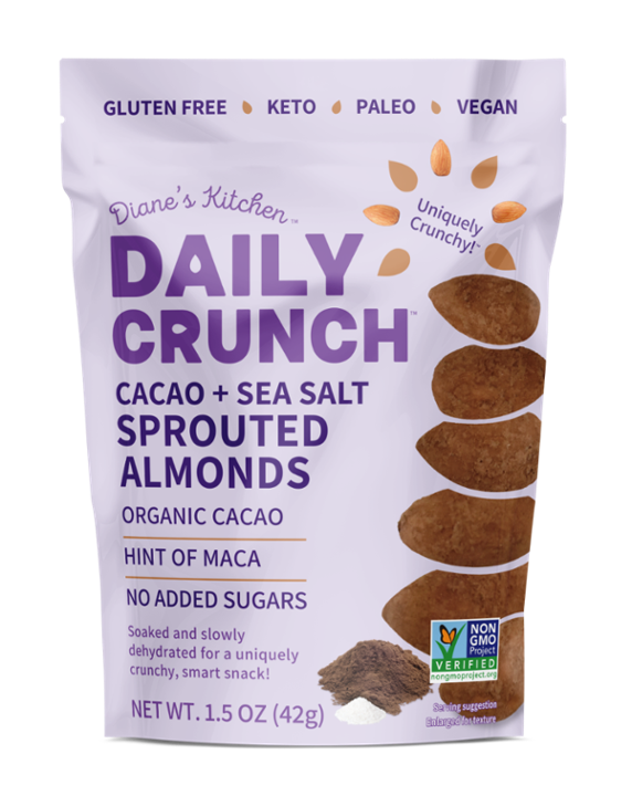 Almond Sprouted Cacao + Sea Salt *Snack Pack*