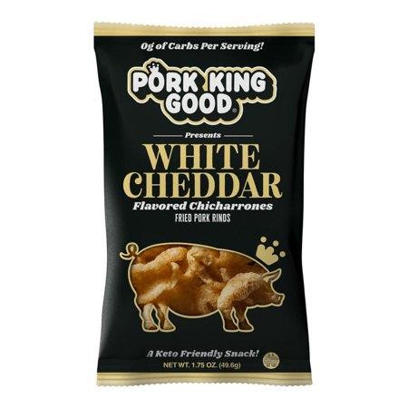 Pork King Good  White Cheddar Pork Rinds 1.75oz