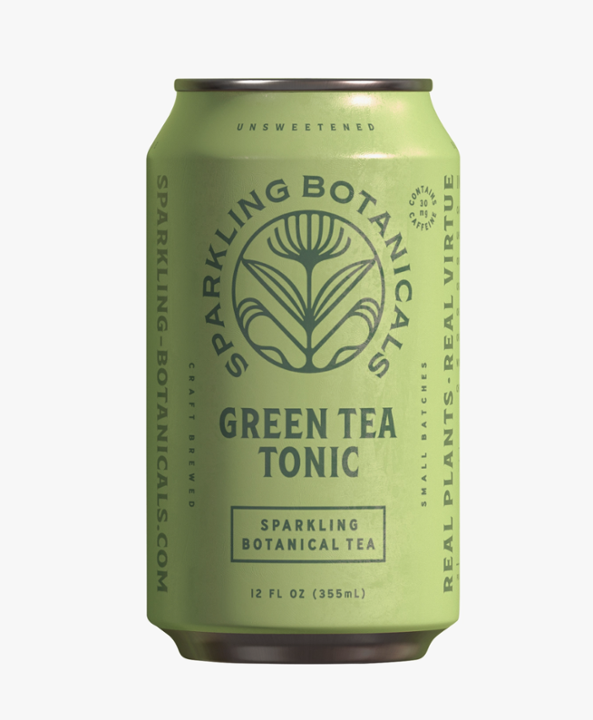 Green Tea Tonic Sparkling Botanicals By Rishi Tea