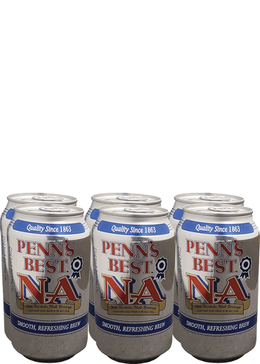 Best Non-Alcoholic Lager Beer by Penn's | 6pk | 12oz Cans | New York