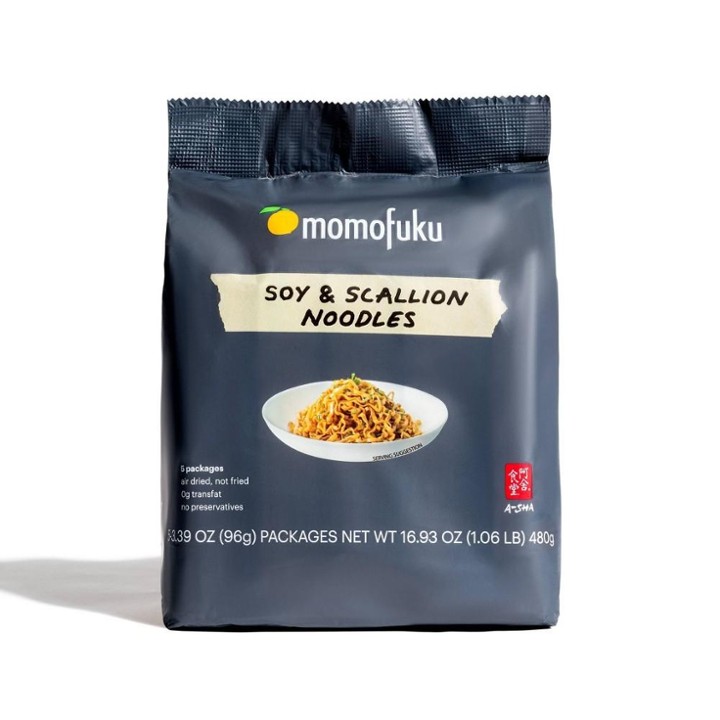 Momofuku Soy & Scallion Noodles - 5ct
