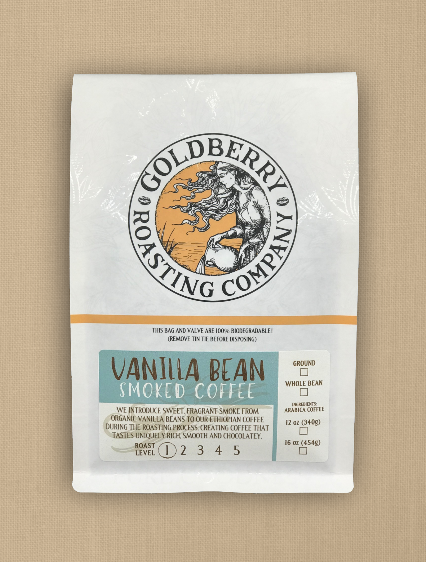 Farmers Coffee Co. Coffee, Ground, Medium Roast, Lavender Vanilla - 12 oz