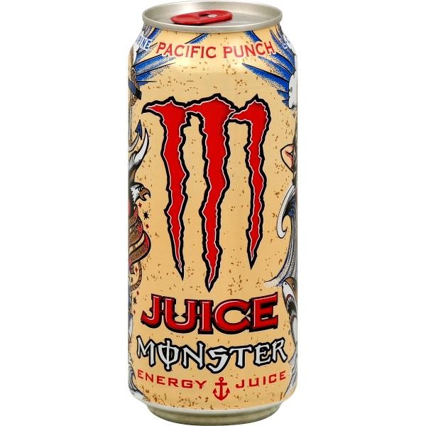 Monster Juice Monster Pacific Punch Energy + Juice - 16.0 Fl Oz