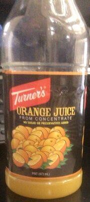 Turners Orange Juice
