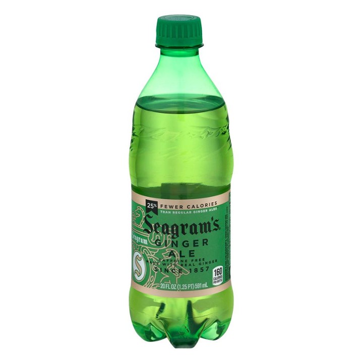 Seagrams Ginger Ale Bottle  20 Fl Oz